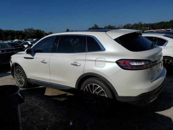2019 Lincoln Nautilus Reserve with VIN 2LMPJ6LPXKBL21200, listed as a Copart auction lot 85203634 with 60,728 mi miles and Salvage Title. Bid and sale history available at carsss.com. Image 2.