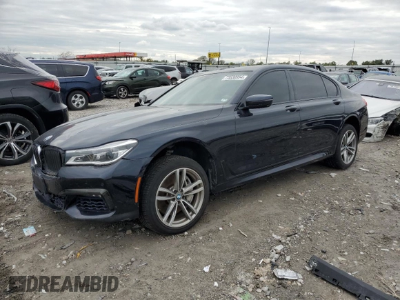 2018 BMW 7 Series ALPINA B7 xDrive with VIN WBA7F2C5XJG423609, listed as a Copart auction lot 73530954 with 63,190 mi miles and Salvage Title. Bid and sale history available at carsss.com. Image 1.