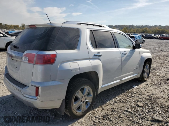 2017 GMC Terrain Denali z VIN 2GKALREK7H6269971, wystawiony jako Copart lot #76743764 z przebiegiem 117 088 mil mil oraz Szkoda całkowita • Salvage title. Historia ofert i sprzedaży dostępna na DreamBid. Obrazek 3.