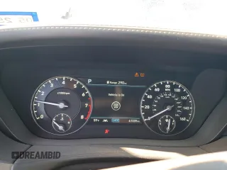 2020 Genesis G90 3.3T Premium with VIN KMTF34PAXLU078758, listed as a Copart auction lot 84002784 with 61,035 mi miles and Salvage Title. Bid and sale history available at carsss.com. Image 9.