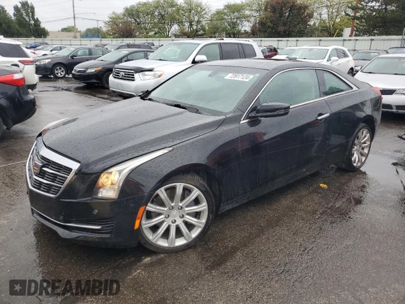2015 Cadillac ATS Standard AWD z VIN 1G6AG1RX8F0117231, wystawiony jako Copart lot #72817124 z przebiegiem 78 640 mil mil oraz Szkoda całkowita • Salvage title. Historia ofert i sprzedaży dostępna na DreamBid. Obrazek 1.