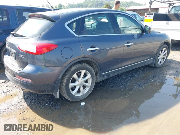 2010 Infiniti EX Journey with VIN JN1AJ0HR9AM756640, listed as a IAAI auction lot 42460696 with 96,145 mi miles and . Bid and sale history available at DreamBid. Image 4.