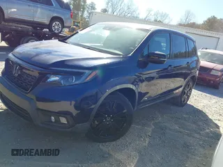 2020 Honda Passport EX-L with VIN 5FNYF7H58LB005866, listed as a IAAI auction lot 41695363 with Not provided miles and . Bid and sale history available at DreamBid. Image 2.