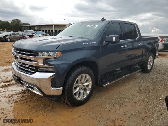 2019 Chevrolet Silverado 1500 LTZ with VIN 1GCPWEED2KZ134786, listed as a Copart auction lot 73515084 with 90,422 mi miles and Salvage Title. Bid and sale history available at carsss.com. Image 1.