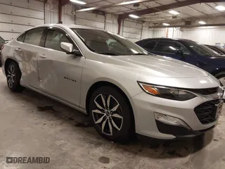 2020 Chevrolet Malibu RS with VIN 1G1ZG5ST2LF049993, listed as a IAAI auction lot 41449536 with 53,376 mi miles. Bid and sale history available at carsss.com. Image 1.