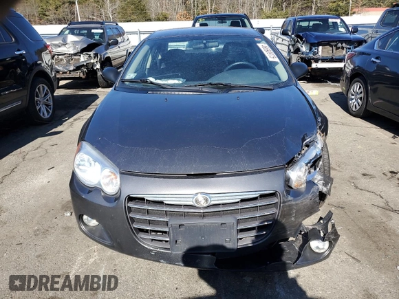 2005 Chrysler Sebring Touring with VIN 1C3EL56R95N665624, listed as a Copart auction lot 46690975 with 74,388 mi miles and Salvage title. Bid and sale history available at DreamBid. Image 5.