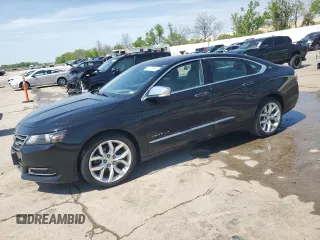 2018 Chevrolet Impala Premier с VIN 2G1125S36J9140685, выставлен на аукционе Copart как лот 53112855 с пробегом 91 268 миль миль и Списание • Salvage title. История ставок и продаж доступна на DreamBid. Изображение 1.