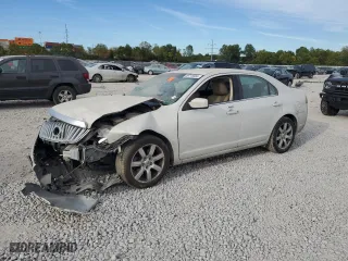2010 Mercury Milan Premier with VIN 3MEHM0JA1AR642337, listed as a Copart auction lot 69718484 with 0 mi miles and Salvage Title. Bid and sale history available at carsss.com. Image 1.