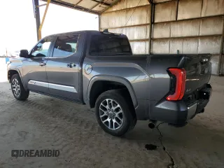 2024 Toyota Tundra 1794 Edition with VIN 5TFMA5DB7RX134340, listed as a Copart auction lot 52682195 with 29,271 mi miles and Salvage title. Bid and sale history available at DreamBid. Image 2.