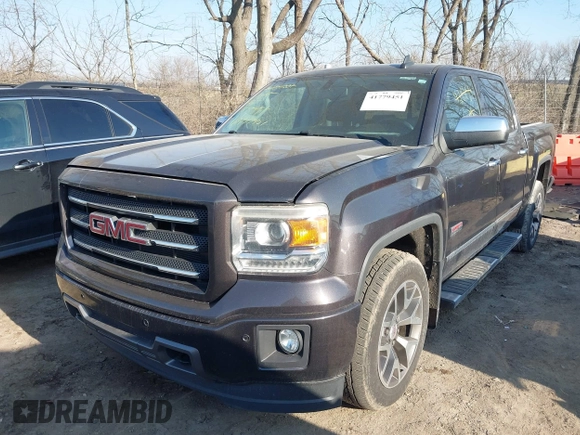 2015 GMC Sierra 1500 SLT with VIN 3GTU2VEC4FG428881, listed as a IAAI auction lot 41779451 with 150,115 mi miles and . Bid and sale history available at DreamBid. Image 2.