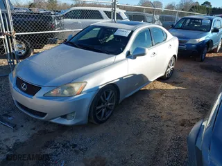 2008 Lexus IS 350 with VIN JTHBE262985021585, listed as a IAAI auction lot 41646476 with NaN miles. Bid and sale history available at carsss.com. Image 18.