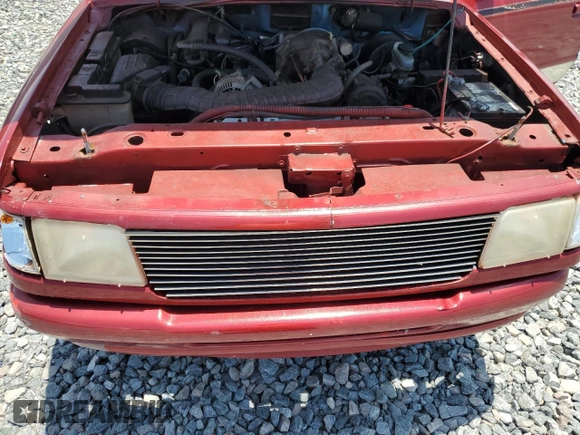 1993 Ford Ranger STX with VIN 1FTCR14X9PPB49055, listed as a Copart auction lot 58442715 with 58,562 mi miles and Salvage title. Bid and sale history available at DreamBid. Image 11.