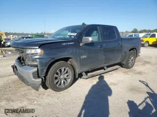2019 Chevrolet Silverado 1500 LT with VIN 3GCPWCED3KG258117, listed as a Copart auction lot 42372795 with 263,525 mi miles and Salvage Title. Bid and sale history available at carsss.com. Image 1.