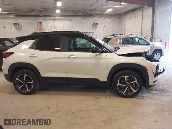 2022 Chevrolet TrailBlazer RS with VIN KL79MUSL9NB015079, listed as a IAAI auction lot 42037322 with 73,701 mi miles and . Bid and sale history available at DreamBid. Image 13.