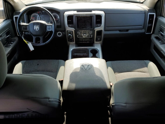 2018 Ram 1500 Big Horn with VIN 1C6RR7LT8JS345625, listed as a Copart auction lot 60603065 with 107,849 mi miles and Salvage title. Bid and sale history available at DreamBid. Image 8.