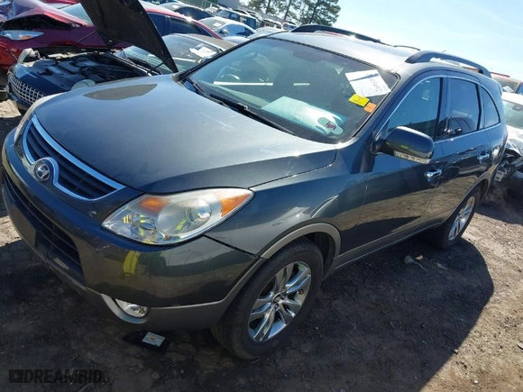 2012 Hyundai Veracruz Limited with VIN KM8NU4CC2CU196846, listed as a IAAI auction lot 41805692 with 174,132 mi miles. Bid and sale history available at carsss.com. Image 2.