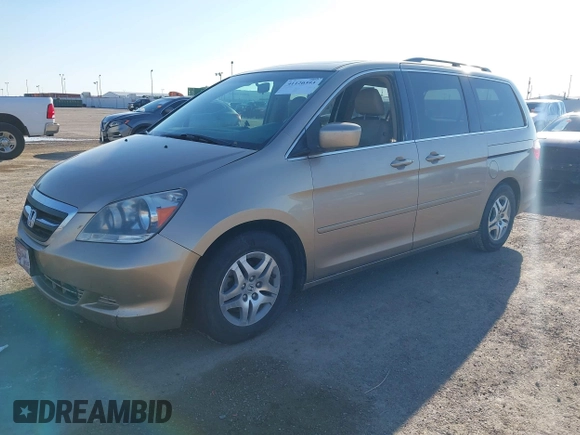 2007 Honda Odyssey EX-L с VIN 5FNRL38607B422225, выставлен на аукционе IAAI как лот 41120393 с пробегом 234 968 миль миль и . История ставок и продаж доступна на DreamBid. Изображение 2.