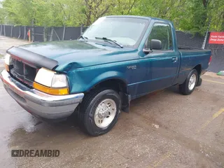 1998 Ford Ranger XL with VIN 1FTYR10C9WUB08918, listed as a IAAI auction lot 42079944 with 147,944 mi miles and . Bid and sale history available at carsss.com. Image 2.