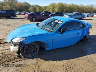 2022 Toyota GR86 Premium with VIN JF1ZNBF16N8755527, listed as a Copart auction lot 80988554 with 0 mi miles and Salvage Title. Bid and sale history available at carsss.com. Image 1.