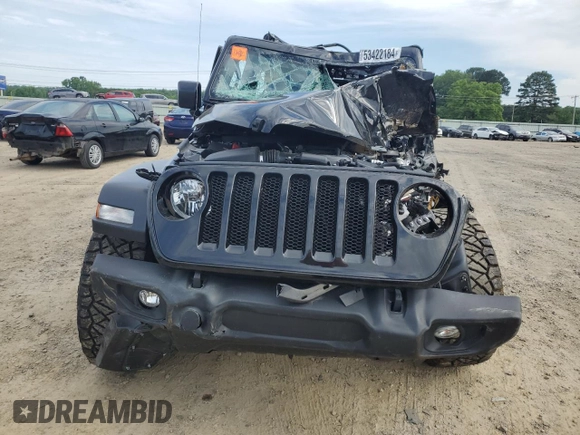 2023 Jeep Wrangler Sport Altitude with VIN 1C4HJXDG5PW549930, listed as a Copart auction lot 53422184 with Not Provided miles and Non Repairable. Bid and sale history available at DreamBid. Image 5.
