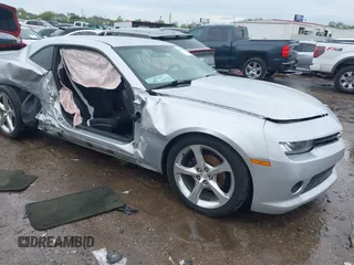 2015 Chevrolet Camaro LS z VIN 2G1FB1E33F9148678, wystawiony jako IAAI lot #41892721 z przebiegiem 91 649 mil mil oraz . Historia ofert i sprzedaży dostępna na DreamBid. Obrazek 1.