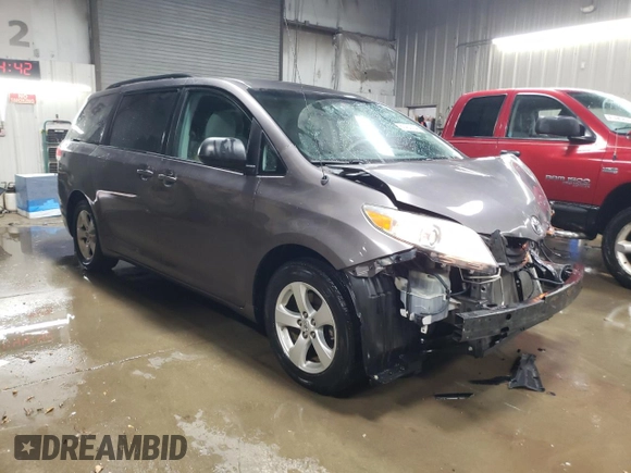 2011 Toyota Sienna LE AAS with VIN 5TDKK3DCXBS095708, listed as a Copart auction lot 87407754 with 208,356 mi miles and Salvage Title. Bid and sale history available at DreamBid. Image 4.