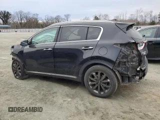 2018 Kia Sportage EX with VIN KNDPN3AC8J7443760, listed as a Copart auction lot 44305095 with Not provided miles and Salvage title. Bid and sale history available at DreamBid. Image 2.