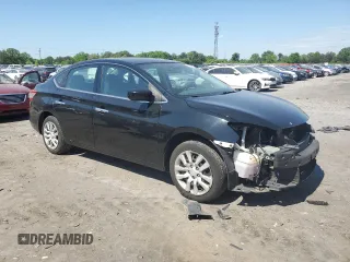 2015 Nissan Sentra SL with VIN 3N1AB7AP7FY287552, listed as a Copart auction lot 54587995 with 116,376 mi miles and Salvage Title. Bid and sale history available at DreamBid. Image 4.