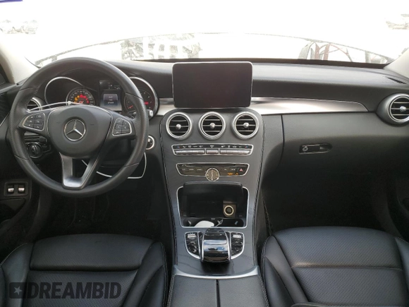 2017 Mercedes-Benz C 350e with VIN 55SWF4HB6HU214606, listed as a Copart auction lot 42625235 with 47,499 mi miles and Salvage Title. Bid and sale history available at DreamBid. Image 8.