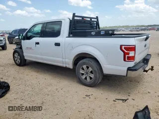 2018 Ford F-150 XL with VIN 1FTEW1CB3JKC08225, listed as a Copart auction lot 63831685 with 102,943 mi miles and Salvage title. Bid and sale history available at DreamBid. Image 2.