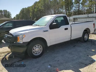 2020 Ford F-150 XL with VIN 1FTMF1CB7LKE33505, listed as a Copart auction lot 48828665 with 100,996 mi miles and Salvage Title. Bid and sale history available at carsss.com. Image 1.