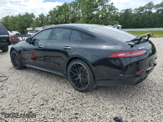 2021 Mercedes-Benz AMG GT with VIN W1K7X6BB8MA041493, listed as a Copart auction lot 69057174 with 26,573 mi miles and Salvage Title. Bid and sale history available at carsss.com. Image 2.