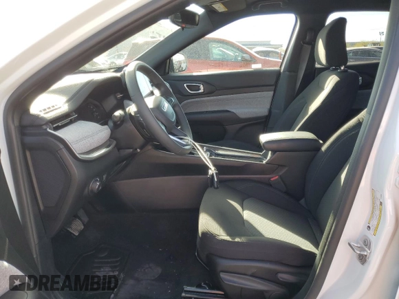 2025 Jeep Compass Sport with VIN 3C4NJDAN9ST508851, listed as a Copart auction lot 50844045 with 3,013 mi miles and Salvage title. Bid and sale history available at DreamBid. Image 7.