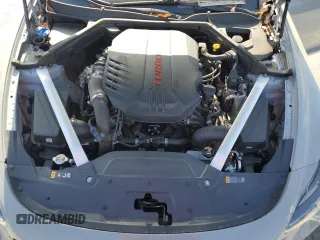 2022 Kia Stinger GT1 with VIN KNAE45LC9N6119924, listed as a Copart auction lot 74745054 with 43,142 mi miles and Salvage Title. Bid and sale history available at DreamBid. Image 11.