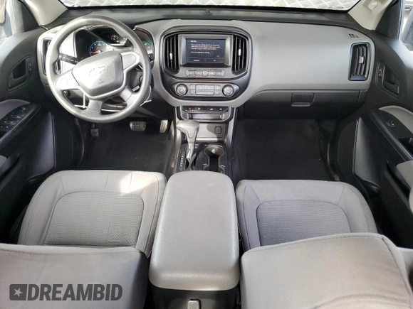 2021 Chevrolet Colorado 2WD Work Truck with VIN 1GCGSBEN5M1130655, listed as a Copart auction lot 42762755 with 109,716 mi miles and Salvage title. Bid and sale history available at DreamBid. Image 8.