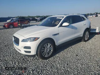 2017 Jaguar F-Pace 35t Prestige with VIN SADCK2BV6HA092480, listed as a Copart auction lot 53429615 with 54,285 mi miles and Salvage Title. Bid and sale history available at DreamBid. Image 1.