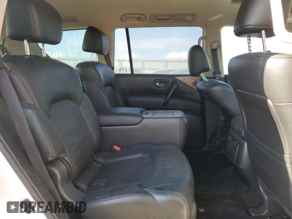 2022 Nissan Armada SL with VIN JN8AY2BA8N9392800, listed as a Copart auction lot 80012624 with 62,475 mi miles and Salvage Title. Bid and sale history available at carsss.com. Image 11.