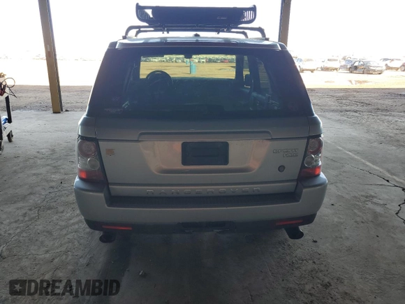 2010 Land Rover Range Rover Sport HSE with VIN SALSF2D49AA215834, listed as a Copart auction lot 48585095 with Not provided miles and Clean title. Bid and sale history available at DreamBid. Image 6.