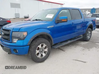 2013 Ford F-150 XL with VIN 1FTFW1EF6DKD21272, listed as a IAAI auction lot 41509919 with 95,442 mi miles. Bid and sale history available at carsss.com. Image 2.