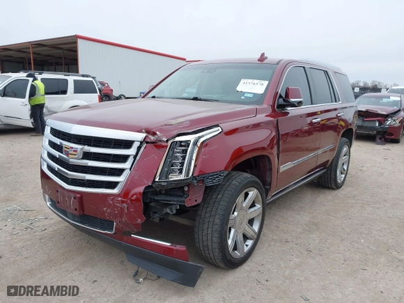 2016 Cadillac Escalade Premium Collection with VIN 1GYS4CKJ8GR182471, listed as a IAAI auction lot 41376578 with 122,630 mi miles. Bid and sale history available at carsss.com. Image 2.