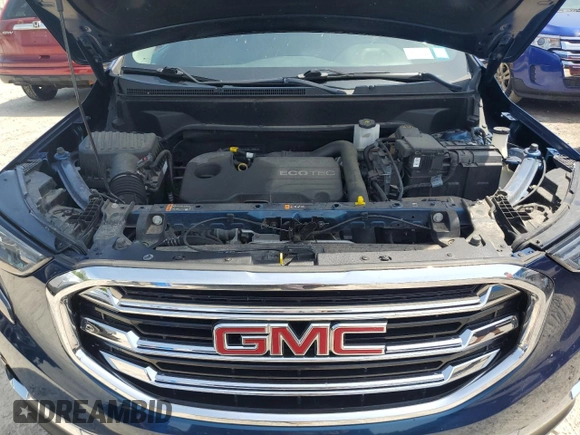 2020 GMC Terrain SLT with VIN 3GKALVEV0LL308813, listed as a Copart auction lot 58926985 with 77,826 mi miles and Salvage title. Bid and sale history available at DreamBid. Image 12.