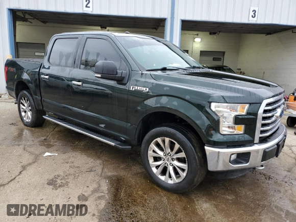 2016 Ford F-150 XLT with VIN 1FTEW1EFXGFB66220, listed as a Copart auction lot 43825645 with 97,227 mi miles and Salvage Title. Bid and sale history available at DreamBid. Image 4.