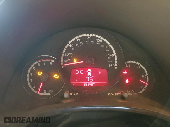 2013 Volkswagen Beetle Entry with VIN 3VWFP7AT5DM660333, listed as a Copart auction lot 55804995 with 89,249 mi miles and Clean Title. Bid and sale history available at DreamBid. Image 9.