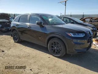 2024 Honda HR-V Sport with VIN 3CZRZ1H51RM717160, listed as a Copart auction lot 52187535 with 73,361 mi miles and Salvage Title. Bid and sale history available at carsss.com. Image 4.