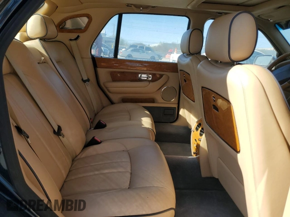 2006 Bentley Arnage with VIN SCBLC43F36CX11519, listed as a Copart auction lot 89020845 with 33,646 mi miles and Salvage Title. Bid and sale history available at DreamBid. Image 10.