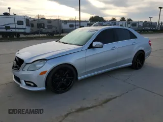 2010 Mercedes-Benz E E 350 Luxury with VIN WDDHF5GB4AA196547, listed as a Copart auction lot 46485245 with 126,400 mi miles and Salvage Title. Bid and sale history available at carsss.com. Image 1.