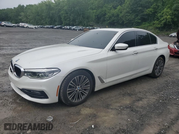 2017 BMW 5 Series 540i with VIN WBAJE5C38HG914361, listed as a Copart auction lot 59929095 with 89,496 mi miles and Non repairable. Bid and sale history available at DreamBid. Image 1.