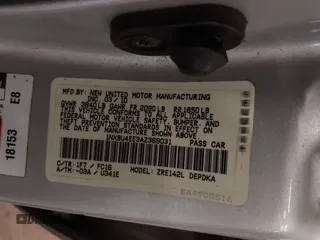 2010 Toyota Corolla with VIN 1NXBU4EE3AZ369031, listed as a IAAI auction lot 41896016 with 138,687 mi miles. Bid and sale history available at carsss.com. Image 9.