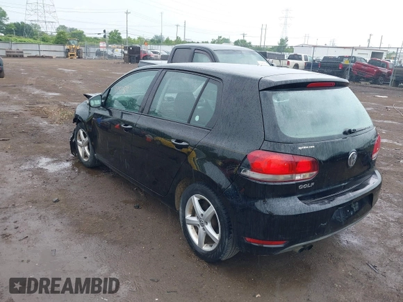 2011 Volkswagen Golf with VIN WVWDA7AJ2BW209366, listed as a IAAI auction lot 42425121 with 185,807 mi miles and . Bid and sale history available at DreamBid. Image 3.