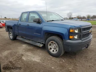 2015 Chevrolet Silverado 1500 Work Truck with VIN 1GCRCPEH5FZ151748, listed as a Copart auction lot 80303244 with 185,241 mi miles and Clean Title. Bid and sale history available at carsss.com. Image 4.